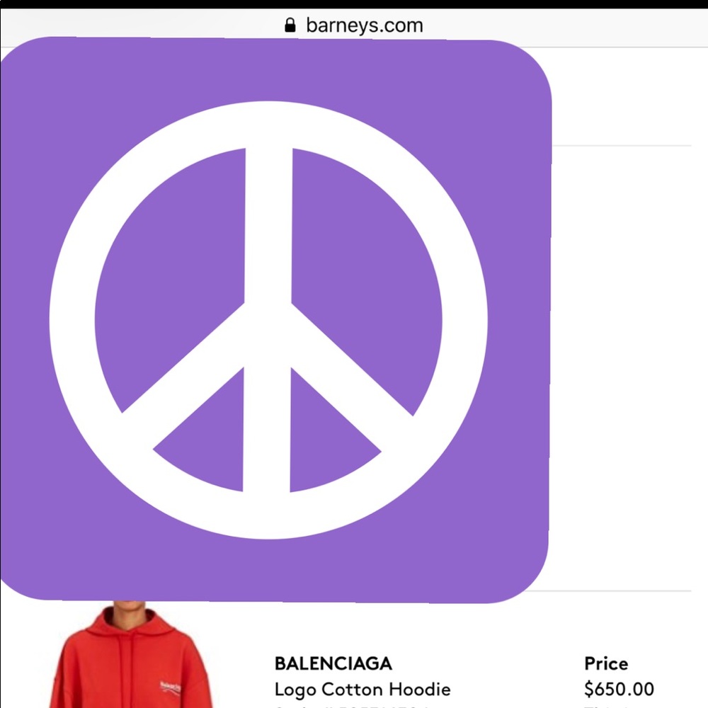 Balenciaga campaign hoodie - Picture 5 of 5
